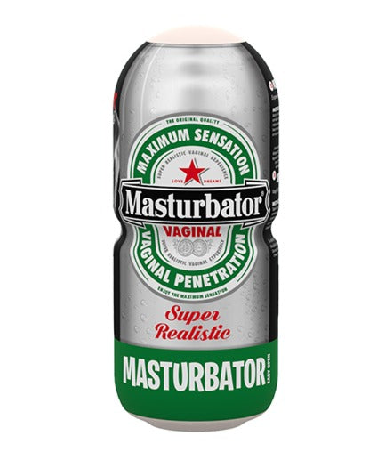 Masturbador Vaginal Realístico Heineken - Alive