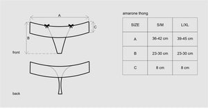 Tanga de Renda - Amarone Thong - Obsessive
