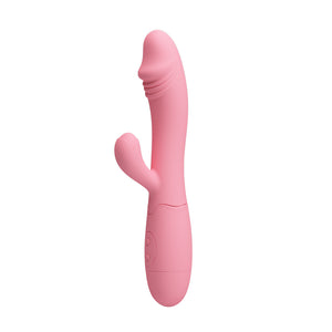 Vibrador com Estimulador de Ponto G e Clitóris - Snappy - Pretty Love