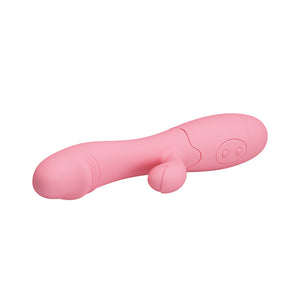 Vibrador com Estimulador de Ponto G e Clitóris - Snappy - Pretty Love