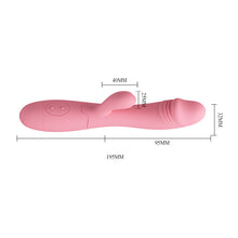 Carregar imagem no visualizador da galeria, Vibrador com Estimulador de Ponto G e Clitóris - Snappy - Pretty Love
