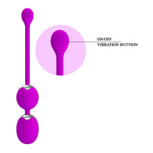 Carregar imagem no visualizador da galeria, Bolas Vaginais com Vibração - Werner - Kegel Ball - Pretty Love
