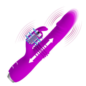 Vibrador Rabbit Sobe & Desce Recarregável Dorothy by Pretty Love