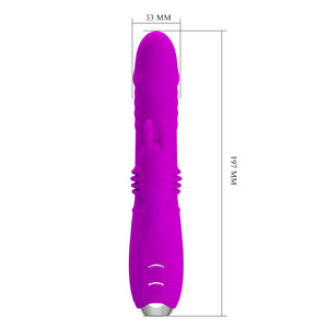 Vibrador Rabbit Sobe & Desce Recarregável Dorothy by Pretty Love