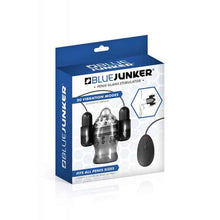Carregar imagem no visualizador da galeria, Masturbador masculino com dupla vibração - Penis Glans Stimulator - Blue Junker
