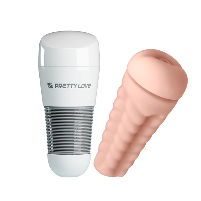Masturbador Vagina Branco - Kitty - Pretty Love