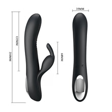 Carregar imagem no visualizador da galeria, Vibrador Ponto G com Movimento Onda e Estimulador Clitoriano - Dylan - Pretty Love
