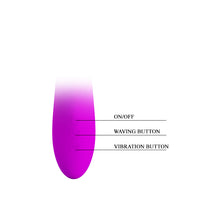 Carregar imagem no visualizador da galeria, Vibrador Ponto G com Movimento Onda e Estimulador Clitoriano - Dylan - Pretty Love
