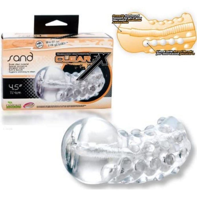 Masturbador masculino - Vagina -  Clear FX Sand 