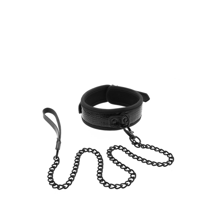 Colar e Trela - Blaze Croco