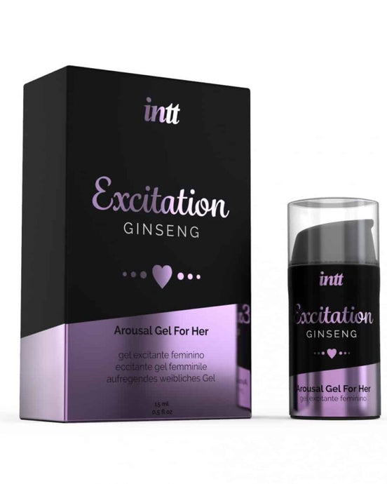 Gel estimulante para mulher - Excitation Ginseng - INTT