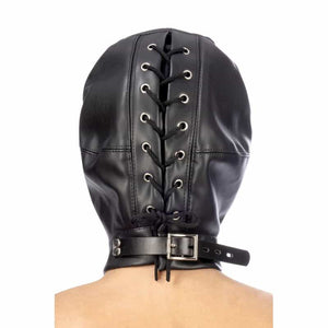 Máscara Couro Ajustável 3 Aberturas by Fetish Tentation