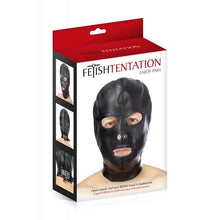 Carregar imagem no visualizador da galeria, Máscara Couro Ajustável 3 Aberturas by Fetish Tentation
