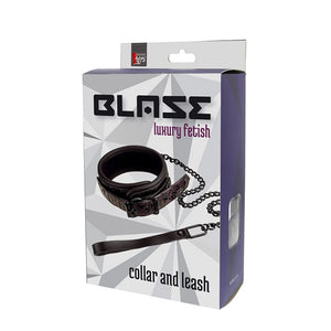 Colar e Trela Blaze Luxury Purple