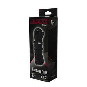Corda Bondage - 5 metros- Preto - Blaze Deluxe