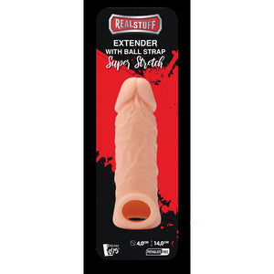 Manga Realística 14cm para Pénis e Testículos by RealStuff