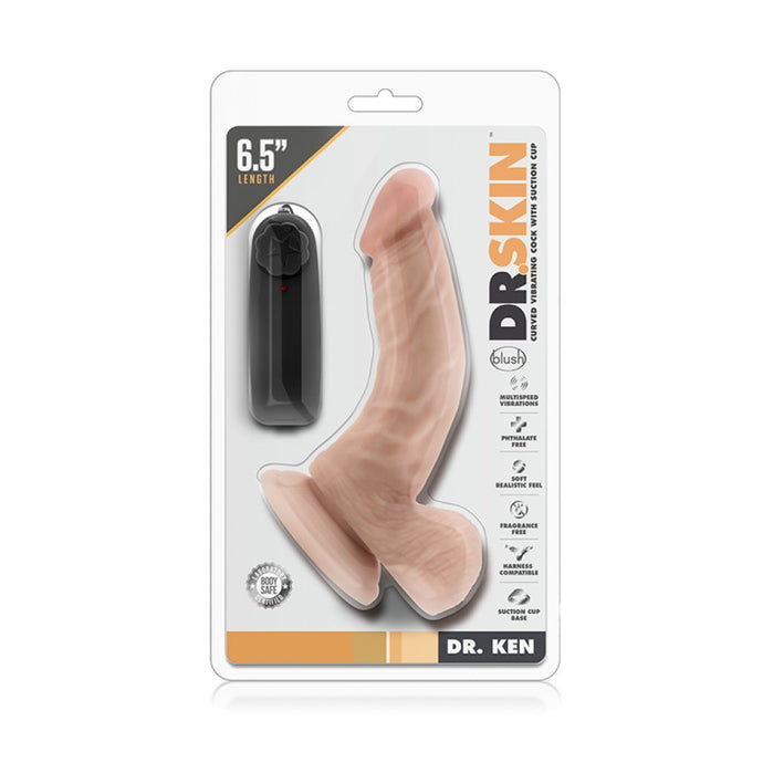 Vibrador Realístico com Comando Dr. Ken 13cm