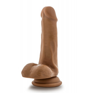 Dildo Realista Posable 6” - 12cm - Mocha - Dr. Skin