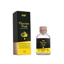 Carregar imagem no visualizador da galeria, Gel de Massagem com Sabor e Efeito Quente de Maracujá - INTT Passion Fruit
