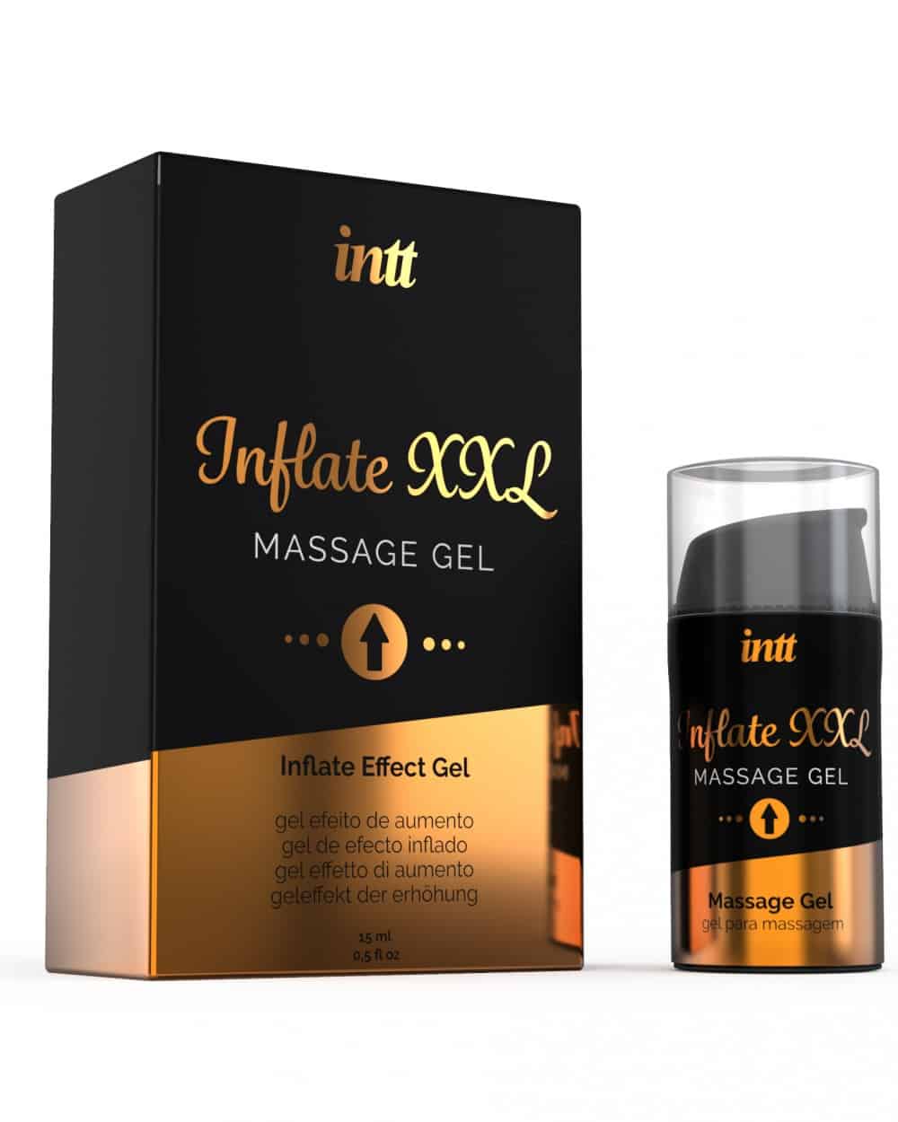 Gel Comestível Sabor Canela Efeito de Aumento INTT
