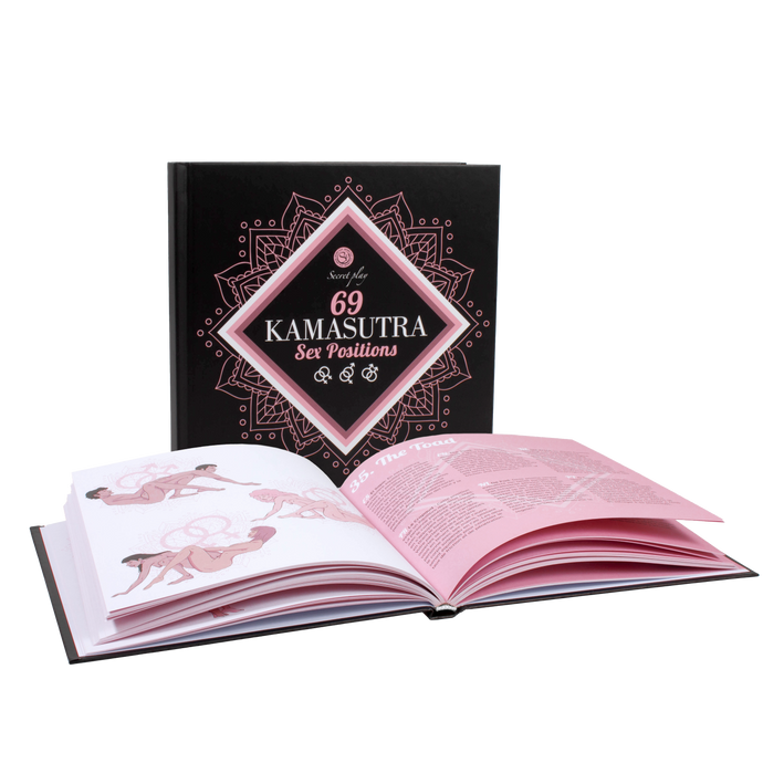 Livro com Posições Sexuais (ES/EN/DE/FR/NL/PT) - KAMASUTRA - Secret Play