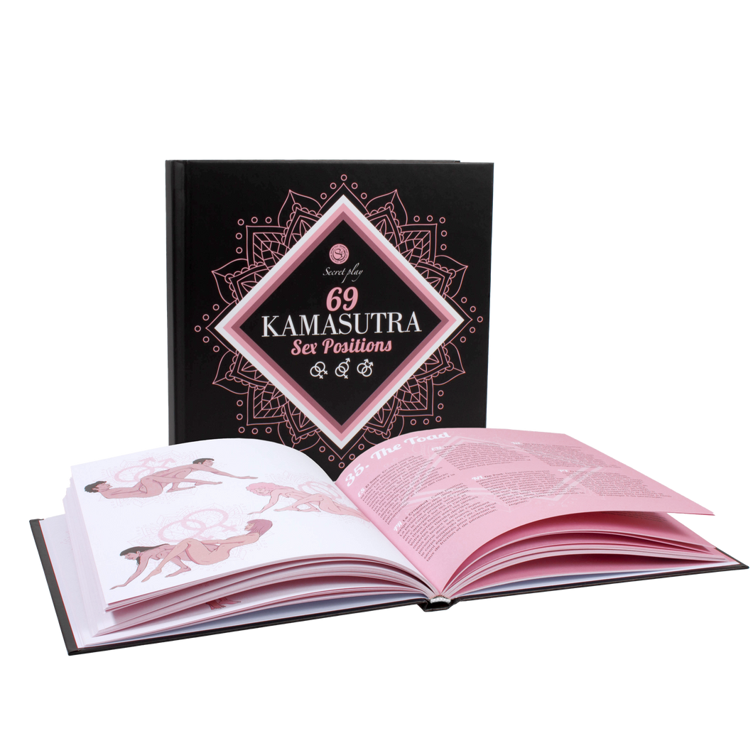 Livro com Posições Sexuais (ES/EN/DE/FR/NL/PT) - KAMASUTRA - Secret Play