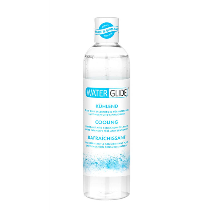 Lubrificante à base de água com efeito frio - 300ml - Waterglide