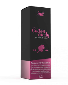 Gel Massagem Comestível Algodão Doce INTT