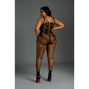 Bodystocking - Plus Size - 04 -  Moonlight