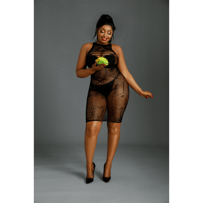 Vestido estilo halter - Plus Size - 06 -  Moonlight