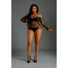 Carregar imagem no visualizador da galeria, Body com mangas - Plus Size - 09 -  Moonlight
