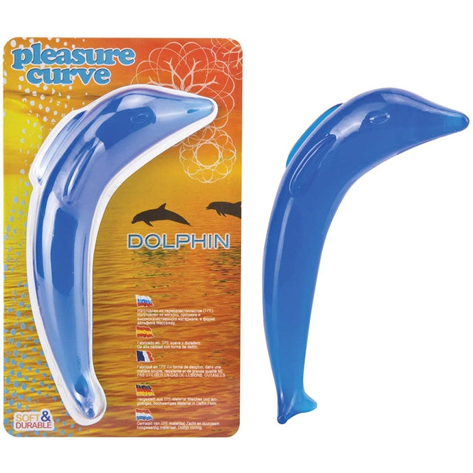 Dildo com formato de golfinho - Pleasure Curve - SevenCreations