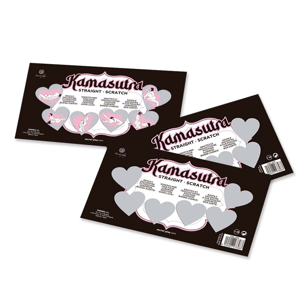 Raspadinha com 6 posições sexuais - Hetero - Secret Play