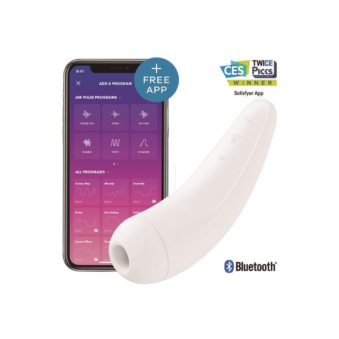 Vibrador de Sucção Curvy 2 + Bluethooth + APP by Satisfyer