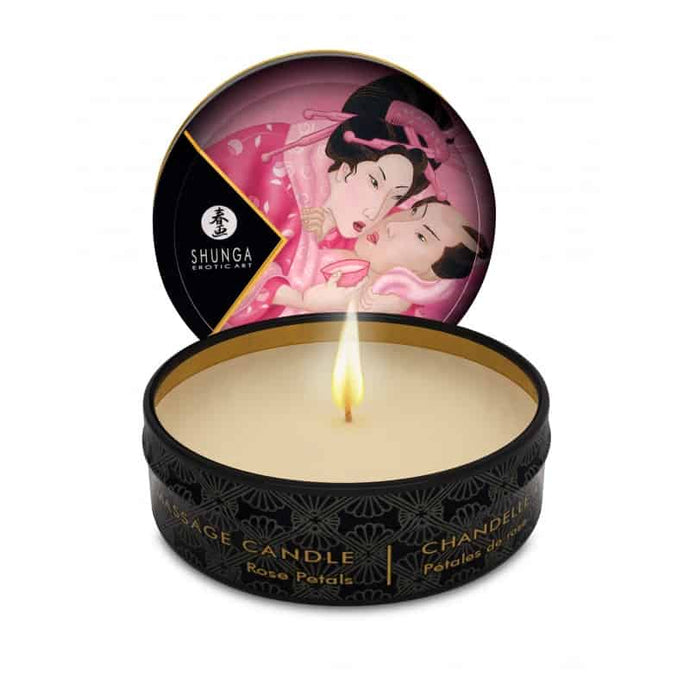 Vela de Massagem - Rosas- 30ml - Shunga