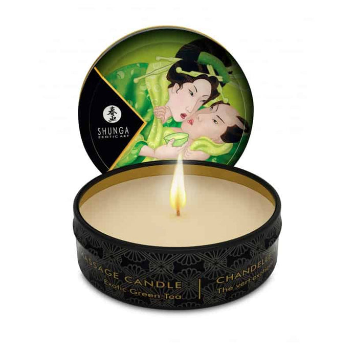 Vela de Massagem - Chá Verde - 30ml - Shunga
