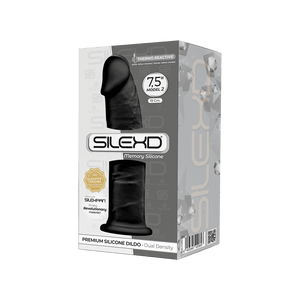 Dildo Realístico 19cm com Termo Reacção by SilexD
