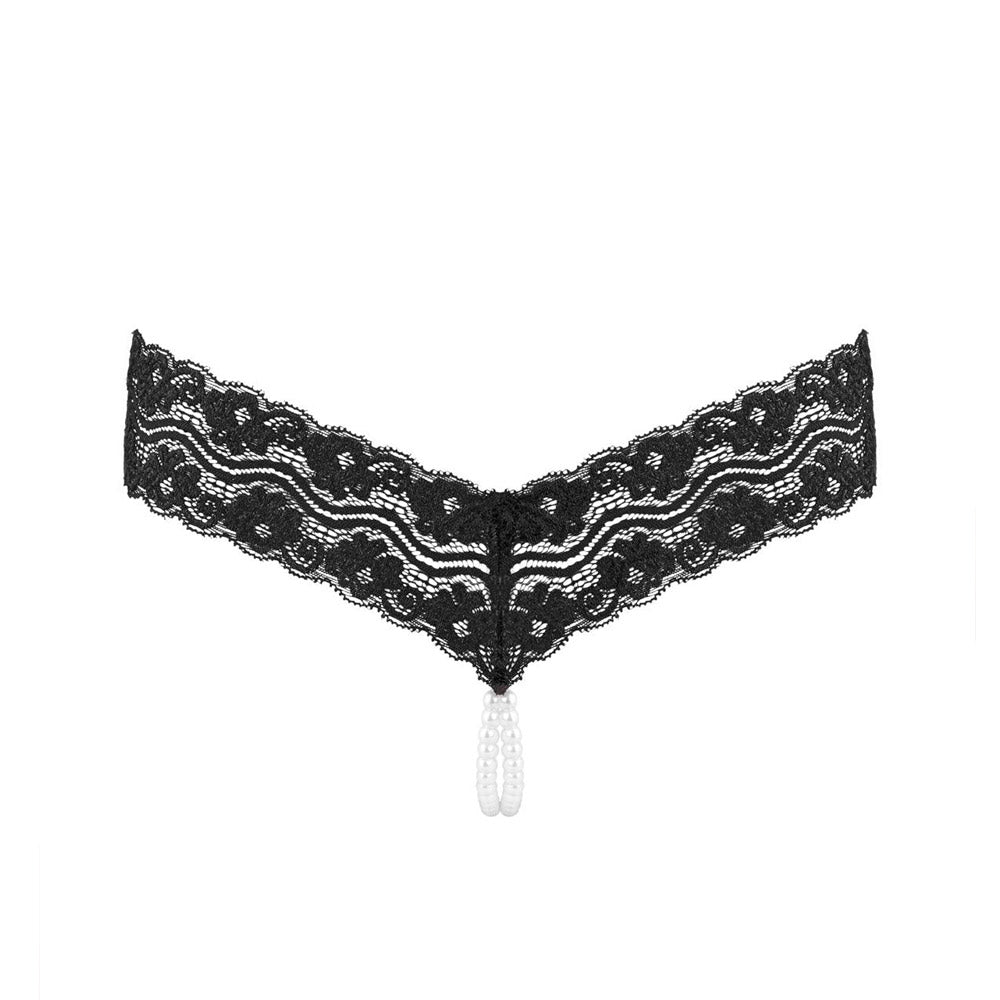 Tanga de Pérolas com Abertura Mira