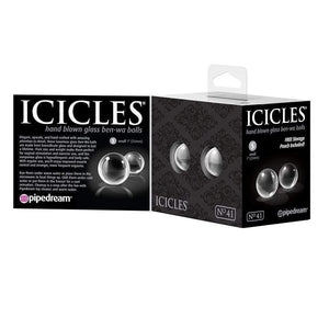 Bolas Vaginais em Vidro nº41 - Icicles - Ben-Wa Balls