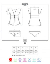 Carregar imagem no visualizador da galeria, Lingerie Babydoll Tentação da Noite by Obsessive
