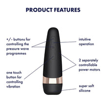 Carregar imagem no visualizador da galeria, Satisfyer Pro 3+ Estimulador de Clitóris com Sucção e Vibração
