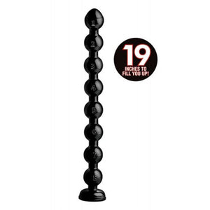 Dildo com bolas 50,8 cm - Beaded Hose - Hosed