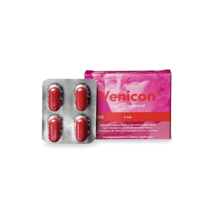 Estimulante Sexual Feminino - VENICON - 4 comprimidos