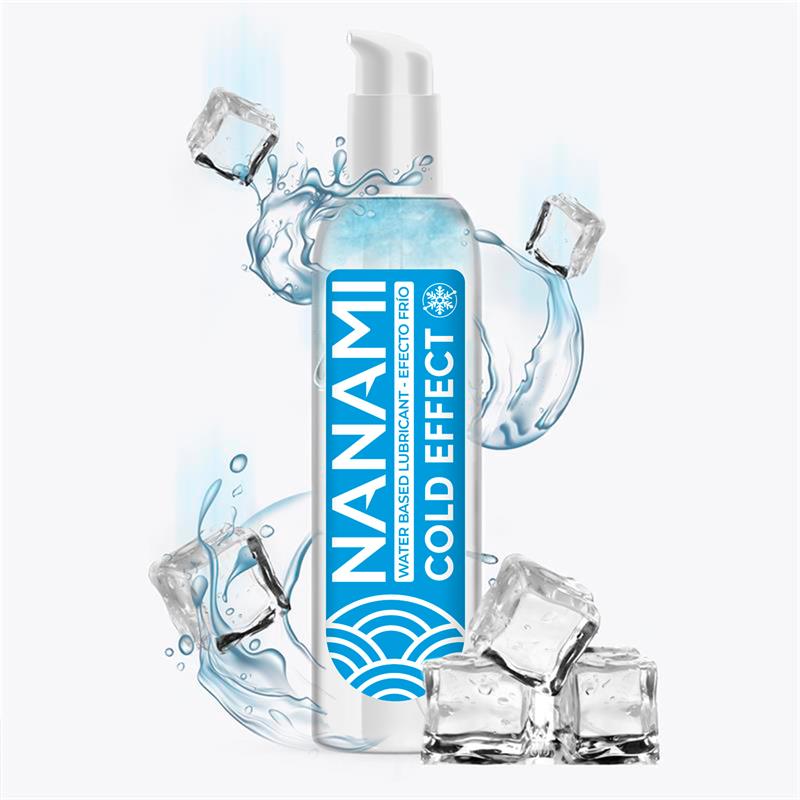 Lubrificante à base de água - Cold/Efeito Fresco - Nanami - 150ml