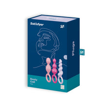 Carregar imagem no visualizador da galeria, Conjunto de 3 plugs anais coloridos - Booty Call - Satisfyer
