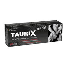 Carregar imagem no visualizador da galeria, Creme estimulante masculino com extrato de testículos de touro - 40ml - Taurix
