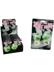 Jogo - Dados Eróticos que Brilham no Escuro - Sex Dice