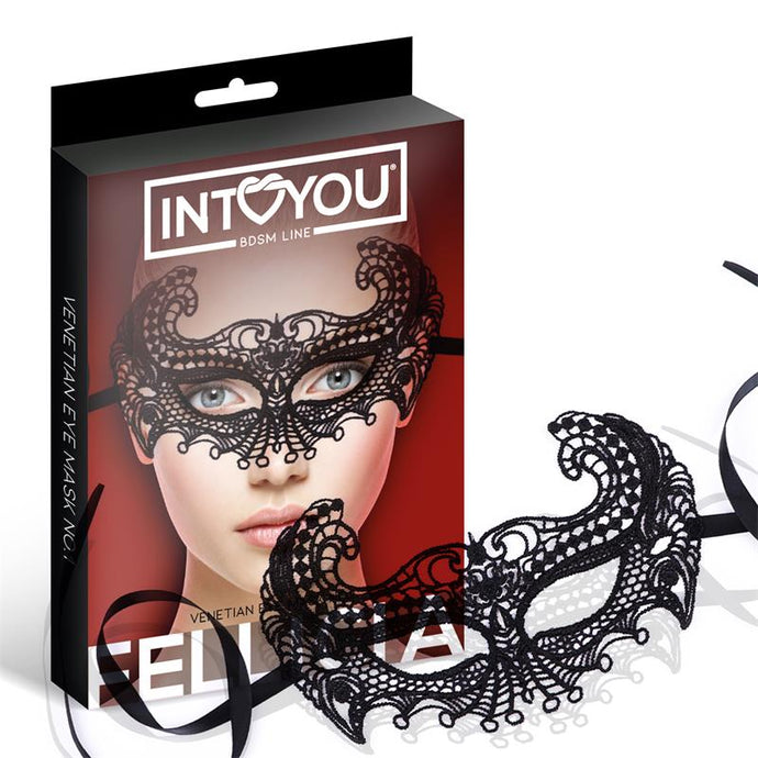 Máscara Veneziana em Renda Ajustável - FELLICIA - INTOYOU