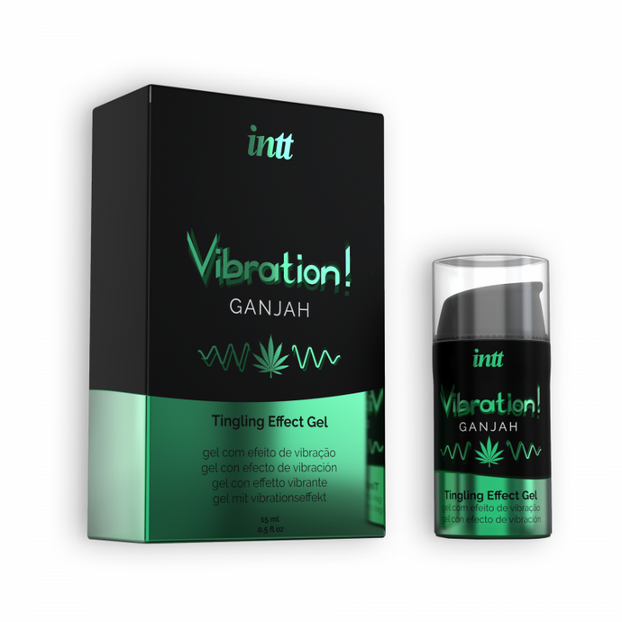 Gel com Vibração Sabor a CANNABIS - INTT