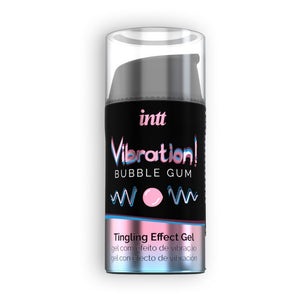 Gel com Vibração Sabor a Pastilha Elástica INTT